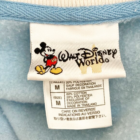 Walt Disney World Quarter Zip Sweatshirt Embroidered Size M - Picture 5 of 7